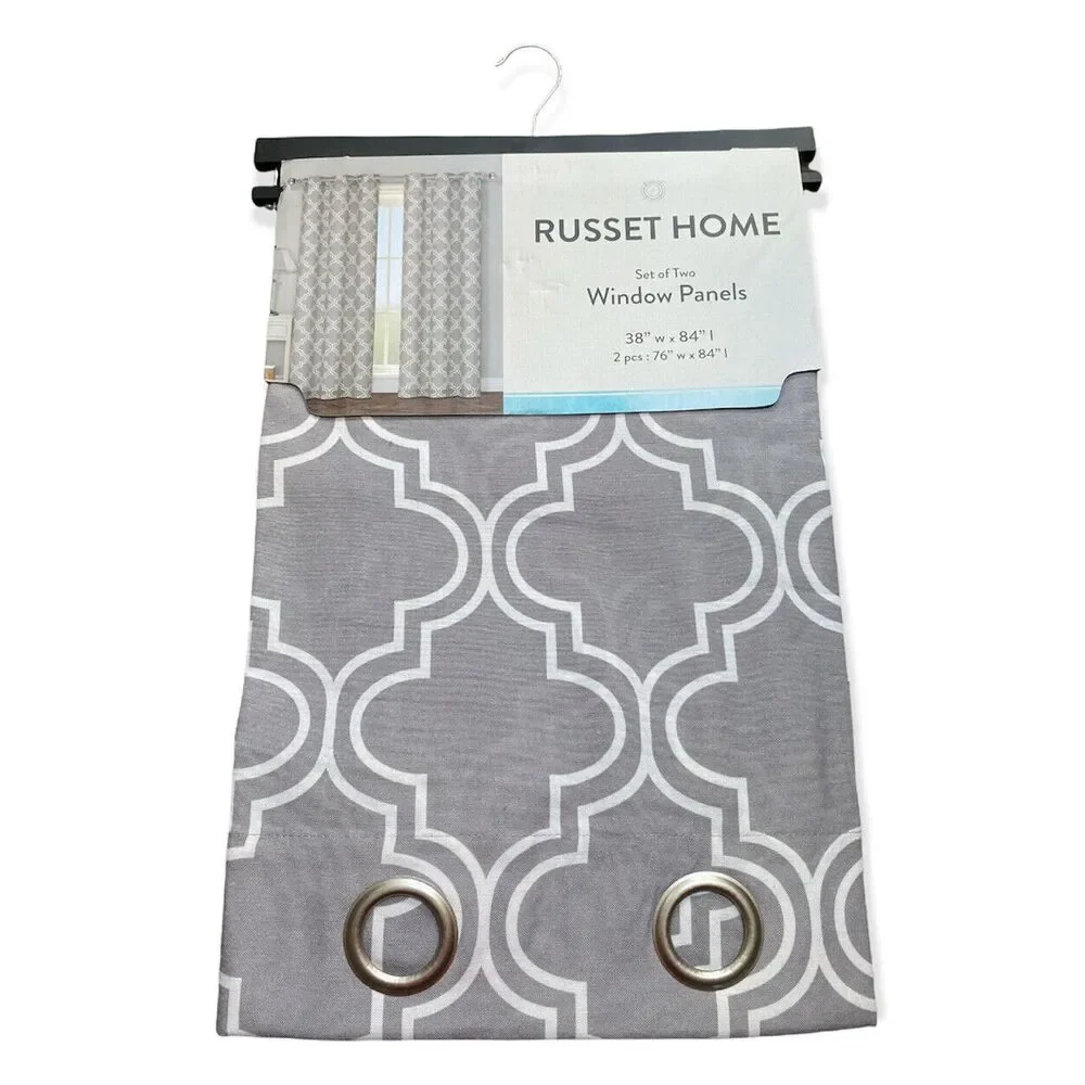 Set of 2 Window Panels 38